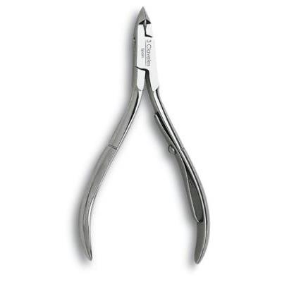 3 CLAVELES ALICATE CORTACUTICULAS 10 CM-4" 5 MM 12100