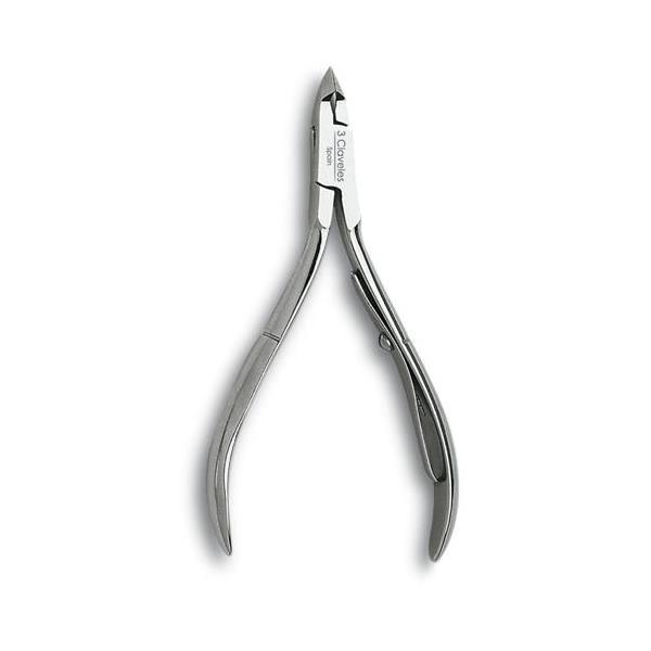 3 CLAVELES ALICATE CORTACUTICULAS 10 CM-4" 5 MM 12100