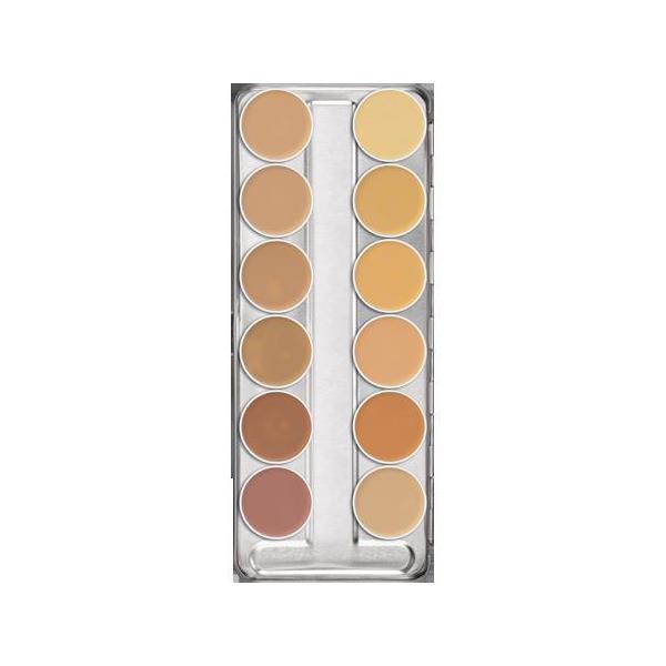 KRYOLAN PALETA DERMACOLOR 12 TONOS A 5004