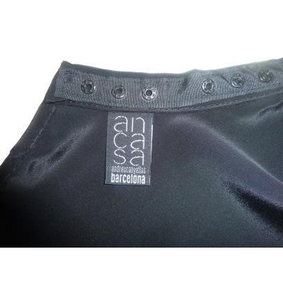 ANCASA PEINADOR MARROQUEN CORCHETES NEGRO 130X150 CM