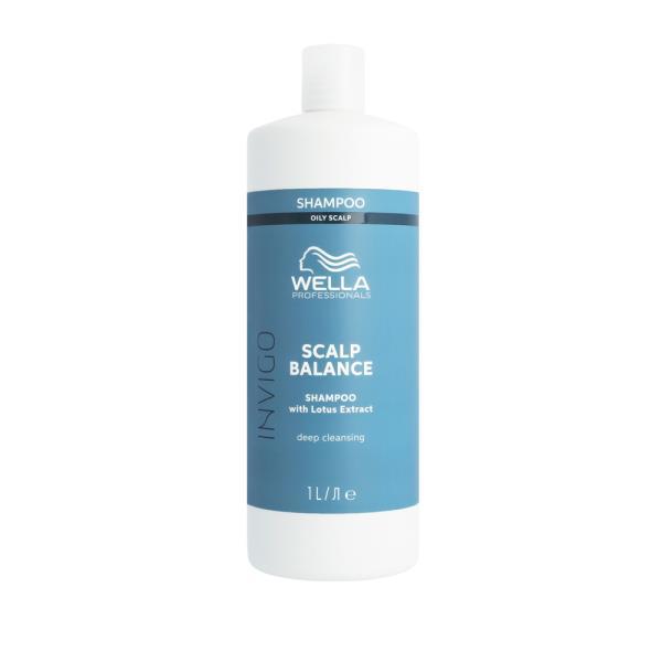 WELLA INVIGO OILY SCALP GRASA CHAMPU 1000 ML