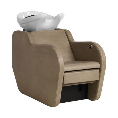 HABITAT LUCA ROSSINI GARDA LAVACABEZAS PORCELANA BLANCA ELECTRICO CON MASAJE 