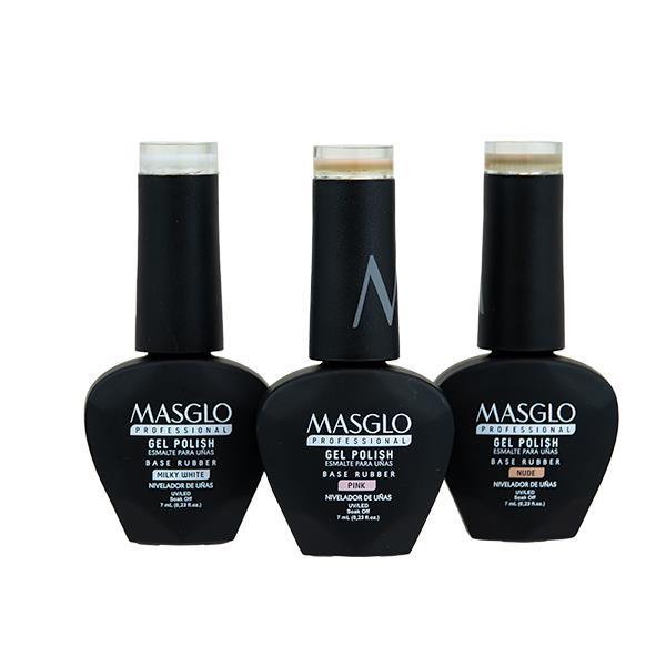 MASGLO GEL POLISH BASE RUBBER 7 ML