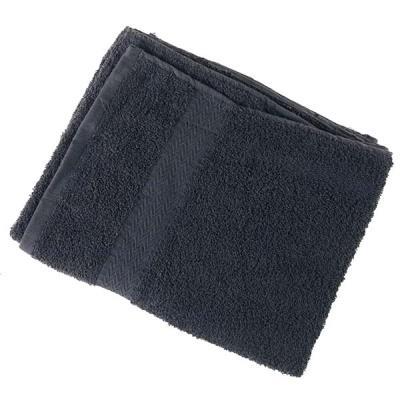EUROSTIL TOALLA 100% ALGODON 40X80 380GRS/M2 NEGRA 02947/50
