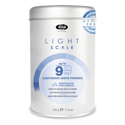 LISAP LIGHT SCALE DECOLORACION 9 TONOS 500 GR LISAP LIGHT SCALE DECOLORACION 9 TONOS 500 GR
