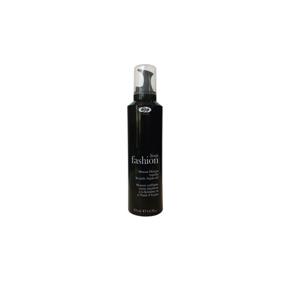 LISAP FASHION ESPUMA CON QUERATINA Y ACEITE DE ARGAN SUAVE 250 ML