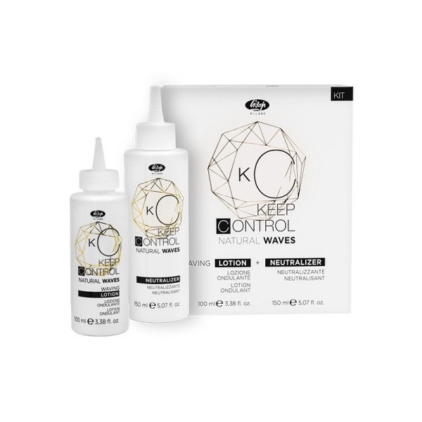 LISAP KEEP CONTROL NATURAL WAVES KIT LOTION 100 ML+NEUTRALIZER 150 ML
