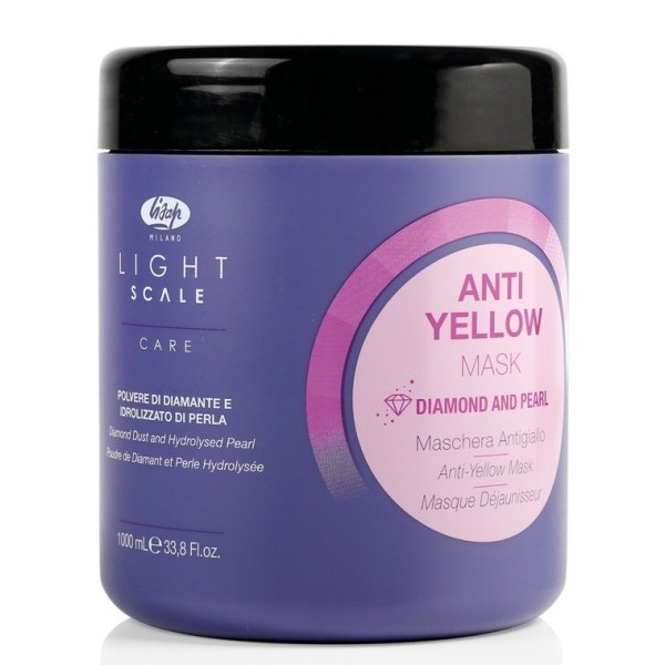 LISAP LIGHT SCALE ANTI YELLOW MASK 1000 ML