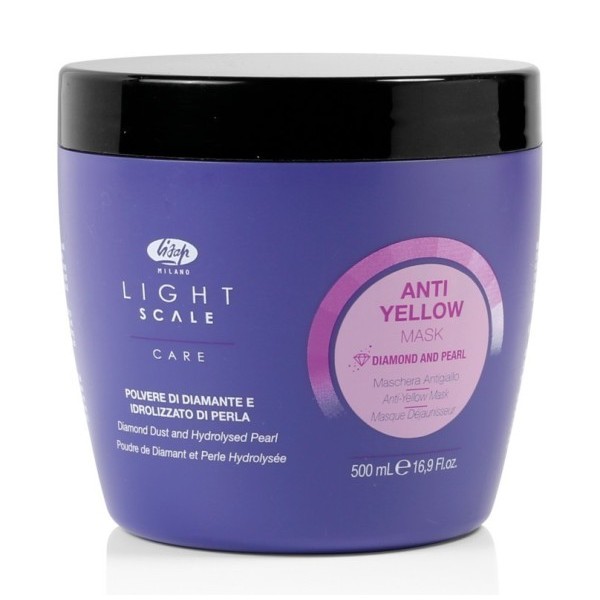 LISAP LIGHT SCALE ANTI YELLOW MASK 500 ML