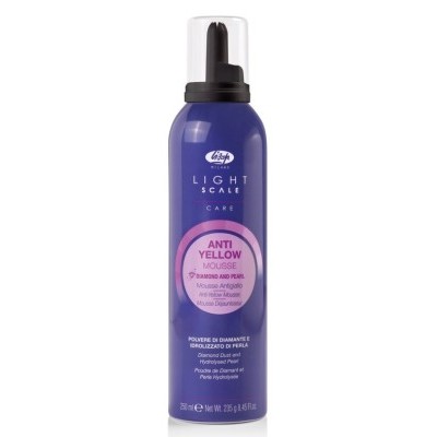 LISAP LIGHT SCALE ANTI YELLOW MOUSSE 250 ML LISAP LIGHT SCALE ANTI YELLOW MOUSSE 250 ML