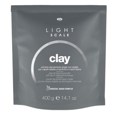 LISAP LIGHT SCALE CLAY DECOLORACION 400 GR LISAP LIGHT SCALE CLAY DECOLORACION 400 GR