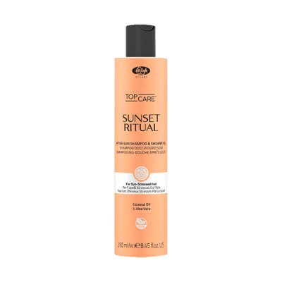 LISAP TOP CARE SUNSET RITUAL CHAMPU AFTER SUN & SHOWER GEL 250 ML LISAP TOP CARE SUNSET RITUAL CHAMPU AFTER SUN & SHOWER GEL 250 ML