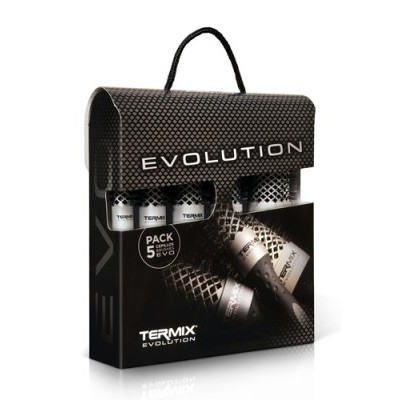TERMIX CEPILLO REDONDO TERMICO EVOLUTION TEFLON BASIC PACK 5 UDS TERMIX CEPILLO REDONDO TERMICO EVOLUTION TEFLON BASIC PACK 5 UDS