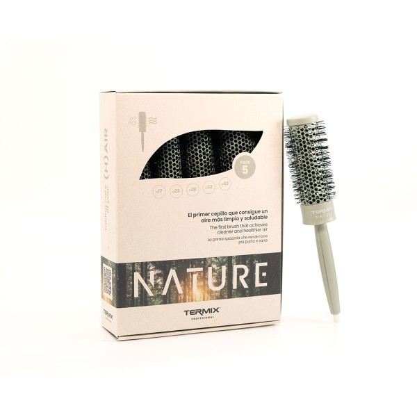 TERMIX NATURE CEPILLOS TERMICOS PACK 5 UD (17Ø, 23Ø, 28Ø, 32Ø, 43Ø)