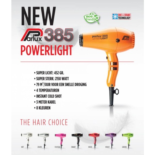 PARLUX SECADOR DE MANO 385 ION - CERAMIC