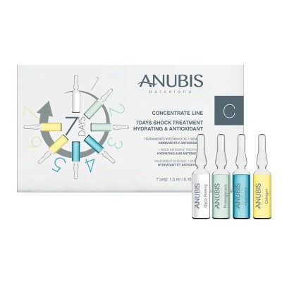 ANUBIS CONCENTRATE LINE 7 DAYS SHOCK HYDRATING & ANTIOXIDANT 7 X 1,5 ML