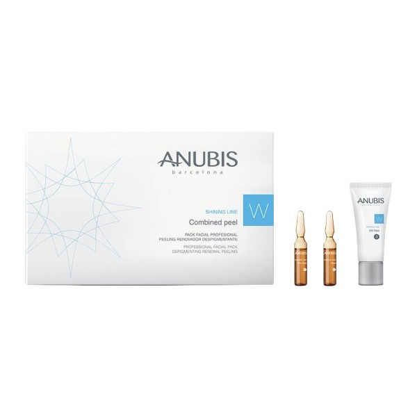 ANUBIS SHINING LINE PACK PEELING RENOVADOR DESPIGMENTANTE 8 S