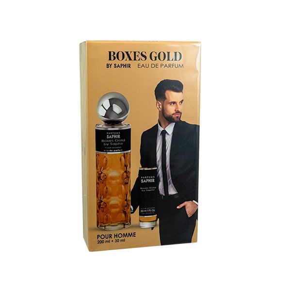 SAPHIR BOXES GOLD PACK DUPLO 200 ML + 30 ML