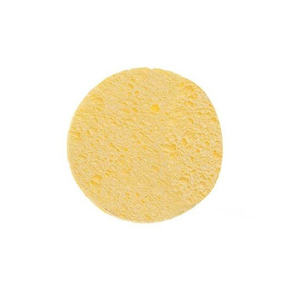 ESPONJA DESMAQUILLAR CELULOSA 9 CM PACK 6 UD