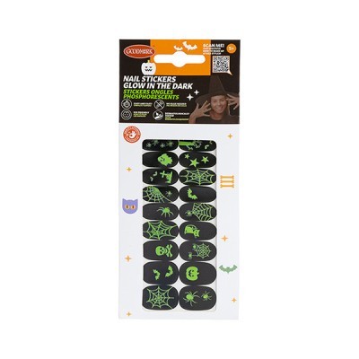 GOODMARK PEGATINAS UÑAS HALLOWEEN FLUORESCENTES GOODMARK PEGATINAS UÑAS HALLOWEEN FLUORESCENTES