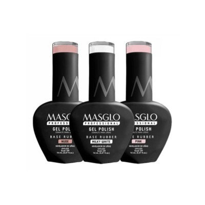 MASGLO GEL POLISH BASE RUBBER 14 ML