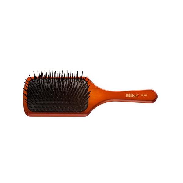 ORIOL EUROSTIL CEPILLO PLANO GOMA DE FUELLE PUA PLASTICO GRANDE 00590